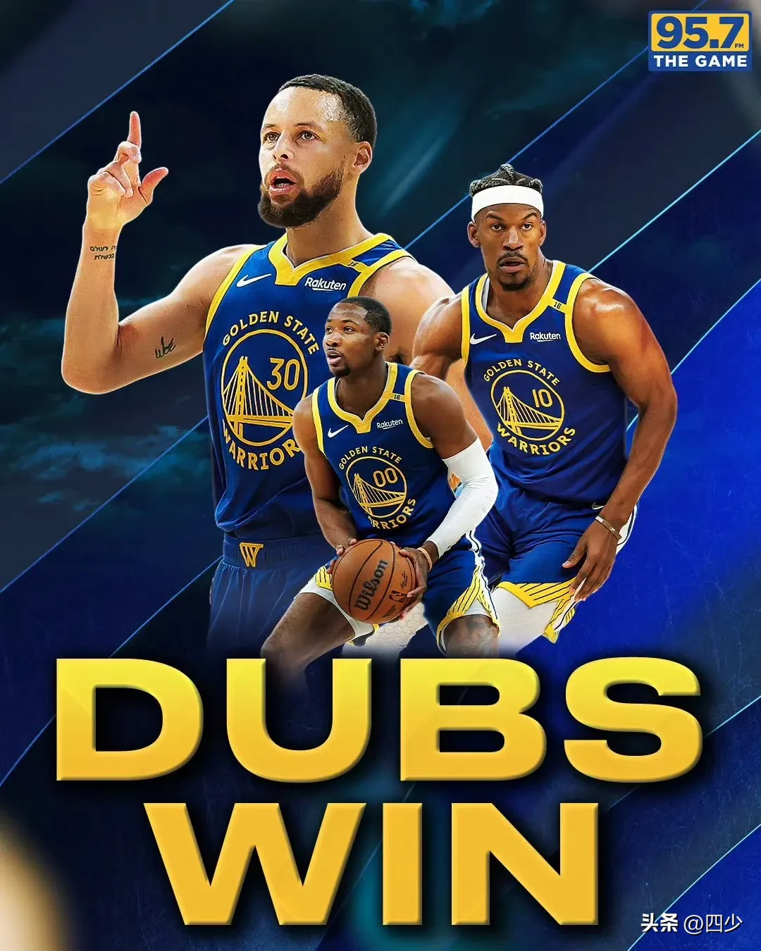 勇士力克快船，豪取五连胜