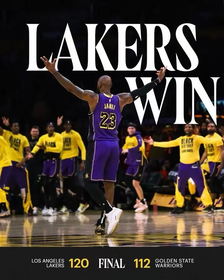 勇士客场战胜湖人,取得胜利 勇士客场战胜湖人,取得胜利